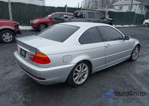 2004 BMW 330Ci z USA, uszkodzony, nr VIN WBABD53474PL12724